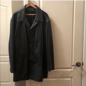Men 100% Leather Coat